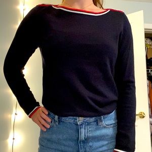 Tommy Hilfiger Navy (red & white accents) Sweater